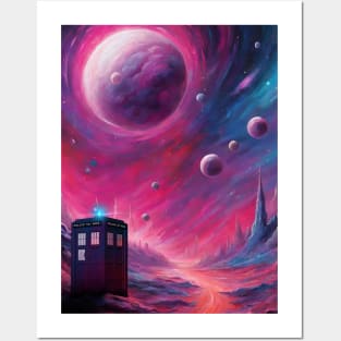 TARDIS Posters and Art